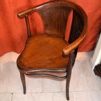 sedia thonet da prelato o magistrato fine 800 