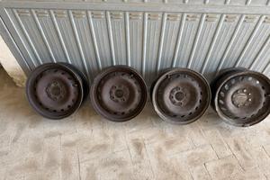 Cerchi in ferro disco 13 fiat seicento