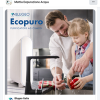 Depuratore d'acqua a OSMOSI inversa