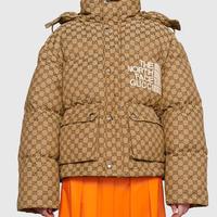 Giacca invernale The North Face Gucci Beige