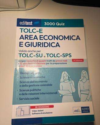 Eserciziario per TOLC-E