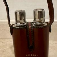 Vintage beaty set luxury in leather