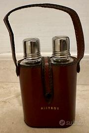 Vintage beaty set luxury in leather