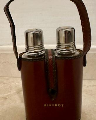 Vintage beaty set luxury in leather