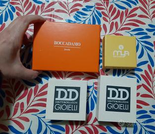 4 scatoline porta gioielli Boccadamo