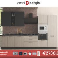 Cucina moderna lineare-
