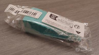 Fermaporte celeste in gomma