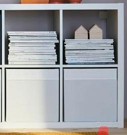 4 mobili bianchi soggiorno/cucina