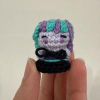 Mini amigurumi Twyla - Monster High