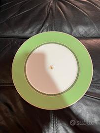 Svarowski x Rosenthial, Piatto Piano Signum Green