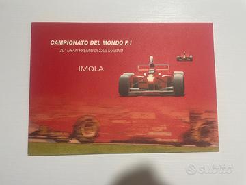Lotto filatelico F1 Imola – Ferrari +GP San Marino