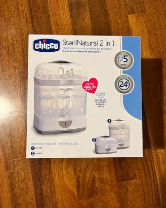 Sterilizzatore 2 in 1 Chicco mai usato