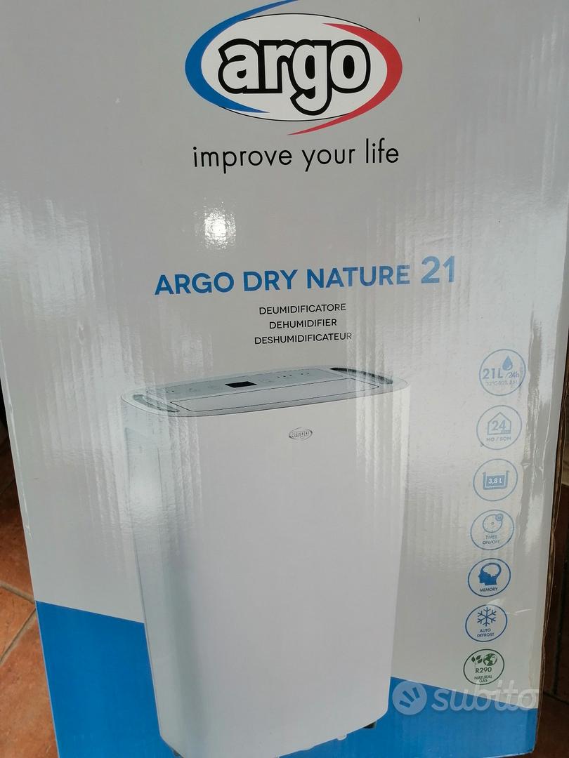 Argo deumidificatore dry nature, 21 litri