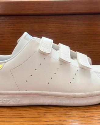 Adidas Stan Smith CF Bambina/Bambino 34 Bianche
