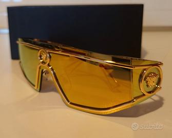 occhiali da sole VERSACE gold mirror