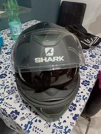 casco Shark skwal led 