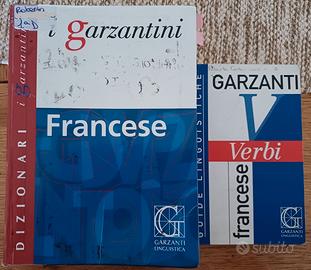 Dizionario francese Garzanti + libro verbi