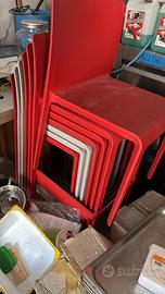 Sgabelli designe volt pedrali - mai usati.