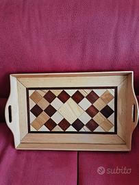 vassoio in legno