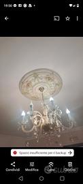 lampadario cristallo 