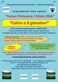Torneo amatoriale di calcio a 8 Primavera 2026