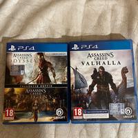 Assassin's Creed - Valhalla + Odyssey + Origins