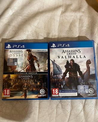 Assassin's Creed - Valhalla + Odyssey + Origins