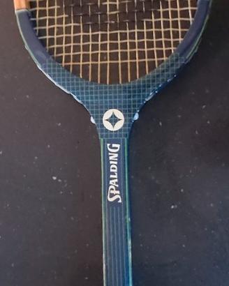 Racchetta Spalding vintage con custodia originale
