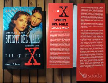 Libro: X-Files Spiriti del Male
