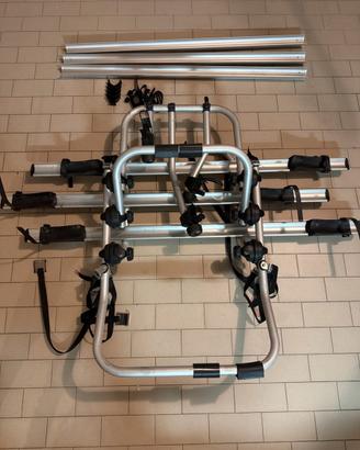 Portabici da portellone per 3 biciclette Althura
