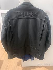 Giubbotto Triumph in pelle