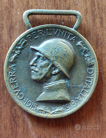 Medaglia di bronzo prima guerra mondiale