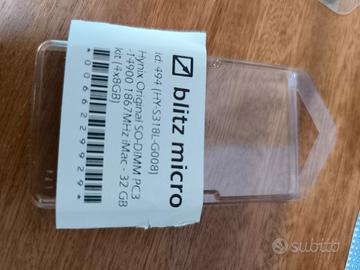 8 GB RAM iMac late 2015 modello 17.1