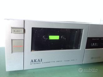 Akai HX-1 deck a cassette  			