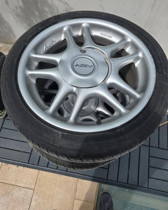 CERCHI AZEV  PIÙ GOMME  205 45 16 FIAT BARCHETTA