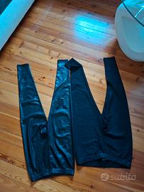 n. 2 leggins due modelli ecopelle