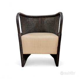 Poltrona in rattan 