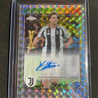 Kenan Yildiz Juventus 24/25 Topps Chrome Auto