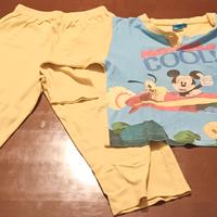 Pigiama Giallo Disney Bambini 6 Anni