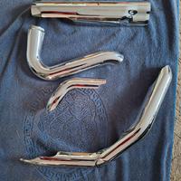 Harley Davidson coperture collettori di scarico