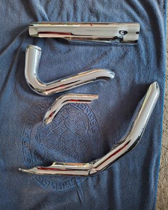 Harley Davidson coperture collettori di scarico