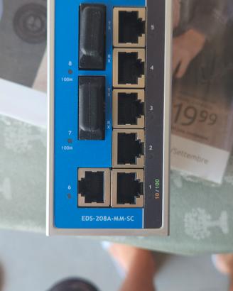 Switch Industriale Moxa EDS-208-MM-SC