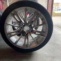 Cerchi gommati r18 originali bmw