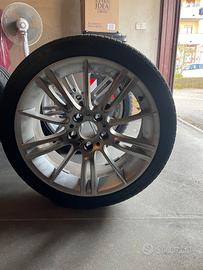 Cerchi gommati r18 originali bmw