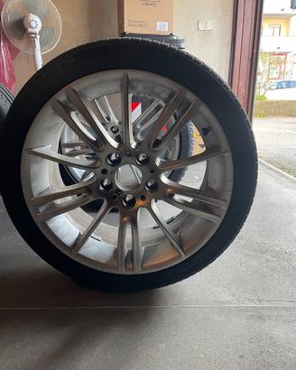 Cerchi gommati r18 originali bmw