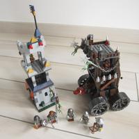 LEGO 7037 Torre Assedio Tower Raid Castello Orchi