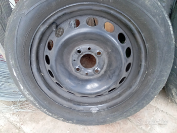 4 Cerchi acciaio x Fiat panda