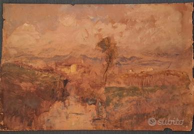 dipinto d'epoca d'autore 