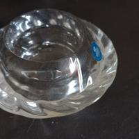 Portacandele in cristallo