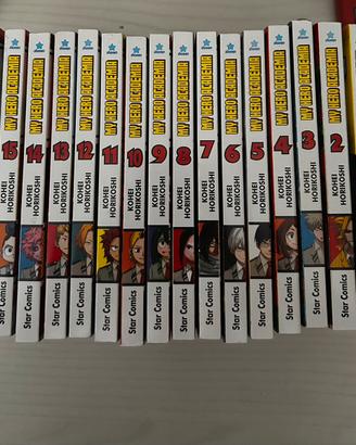 Manga 1-16 di my hero academia